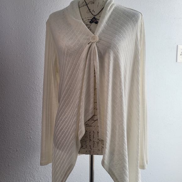 DANA BUCHMAN Ivory Cardigan - Picture 6 of 6